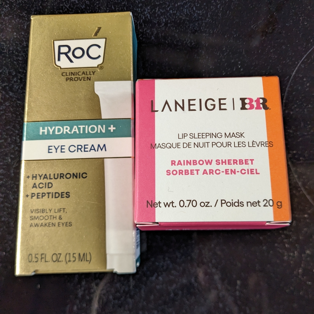 LANEIGE Lip Sleeping Mask Limited Edition Basket & Robin & RoC Multi Correxion
